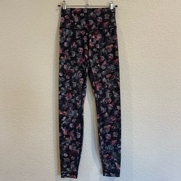 Lululemon Wunder Under High Rise Tight 28” - Full On Luxtreme in Activate Floral - Picture 4 of 9
